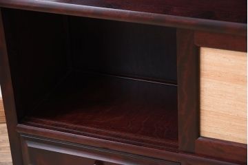 中古　九州民芸家具　飾り棚・茶棚