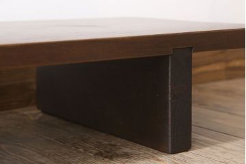 アンティーク家具　和製アンティーク　ホオ材　天板一枚板!古い裁ち板