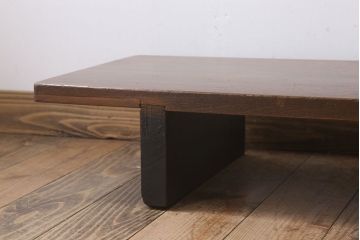 アンティーク家具　和製アンティーク　ホオ材　天板一枚板!古い裁ち板