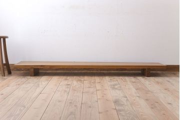 アンティーク家具　和製アンティーク　ホオ材　古い裁ち板