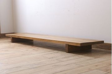 アンティーク家具　和製アンティーク　ホオ材　古い裁ち板