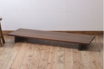アンティーク家具　和製アンティーク　ホオ材　天板一枚板!古い裁ち板(2)