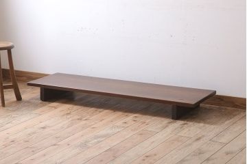 アンティーク家具　和製アンティーク　ホオ材　天板一枚板!古い裁ち板(2)