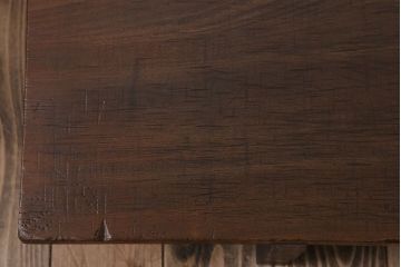 アンティーク家具　古民具・骨董　当時物の引出し付き!古い木製ローボード(裁ち板)