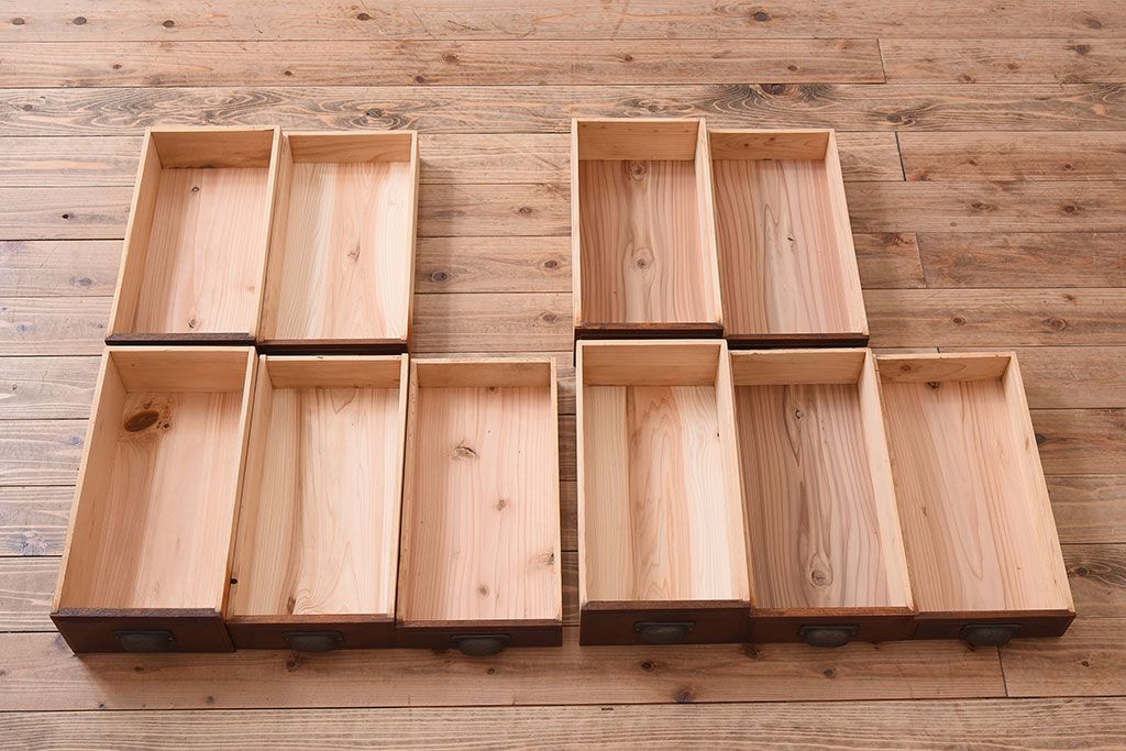 アンティーク家具　大正ロマン　高級品　古い栓材の豪奢な両袖机