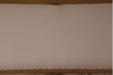 レトロ家具　古いナラ材のナチュラルレトロなアンティークソファベンチ