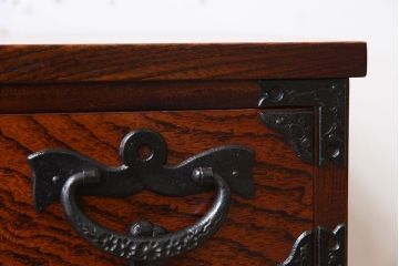 中古　伝統民芸家具　岩谷堂箪笥　No.423　1.5尺　抽出箱(小箪笥)(定価約15万円)