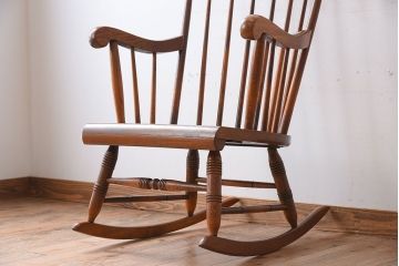 ヴィンテージ家具　ビンテージ　飛騨産業　穂高　ロッキングチェア