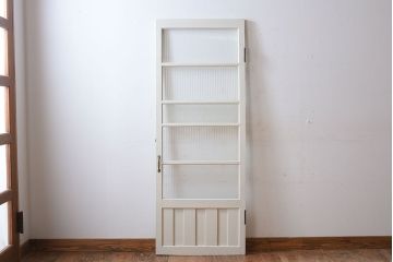 モール・ダイヤガラス入り!背が低いおしゃれなペイントドア(扉・窓)