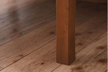 アンティーク家具　天板欅材!大ぶりなアンティークちゃぶ台(センターテーブル)
