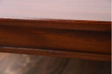 アンティーク家具　大正期　総欅材のセンターテーブル(座卓)