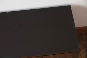 アンティーク家具　明治〜大正期!古民具・骨董　漆塗り　杉材製の重ね会津箪笥(衣装箪笥)