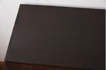 アンティーク家具　前面縞黒檀　関西産!上品な衣装箪笥(チェスト)