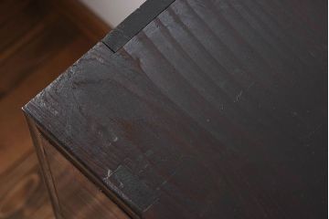 アンティーク家具　前面縞黒檀　関西産!上品な衣装箪笥(チェスト)