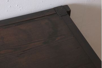 アンティーク家具　古民具・骨董　前面欅材製　江戸期の三国車箪笥