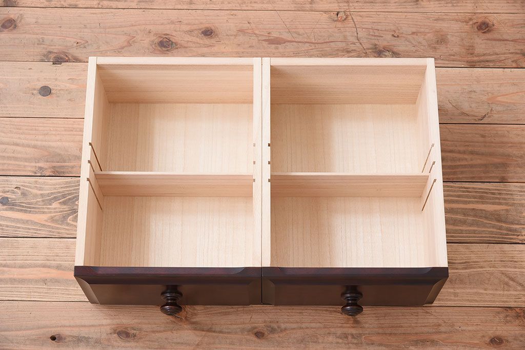 中古　北海道民芸家具　AVキャビネット(テレビボード)