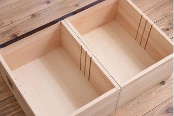 中古　北海道民芸家具　AVキャビネット(テレビボード)