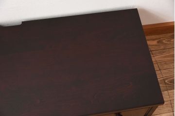 中古　北海道民芸家具　AVキャビネット(テレビボード)