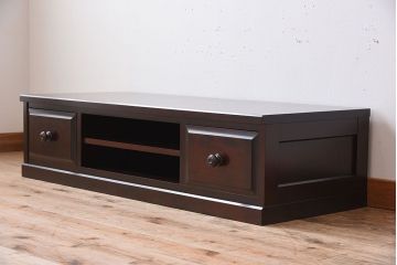 中古　北海道民芸家具　AVキャビネット(テレビボード)