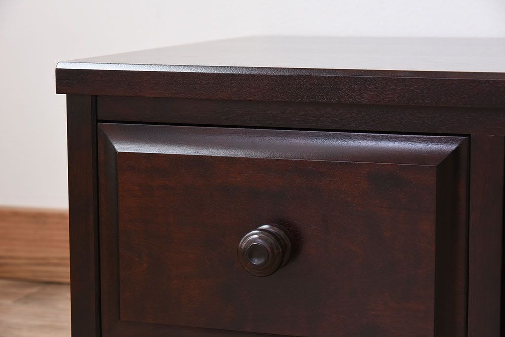 中古　北海道民芸家具　AVキャビネット(テレビボード)