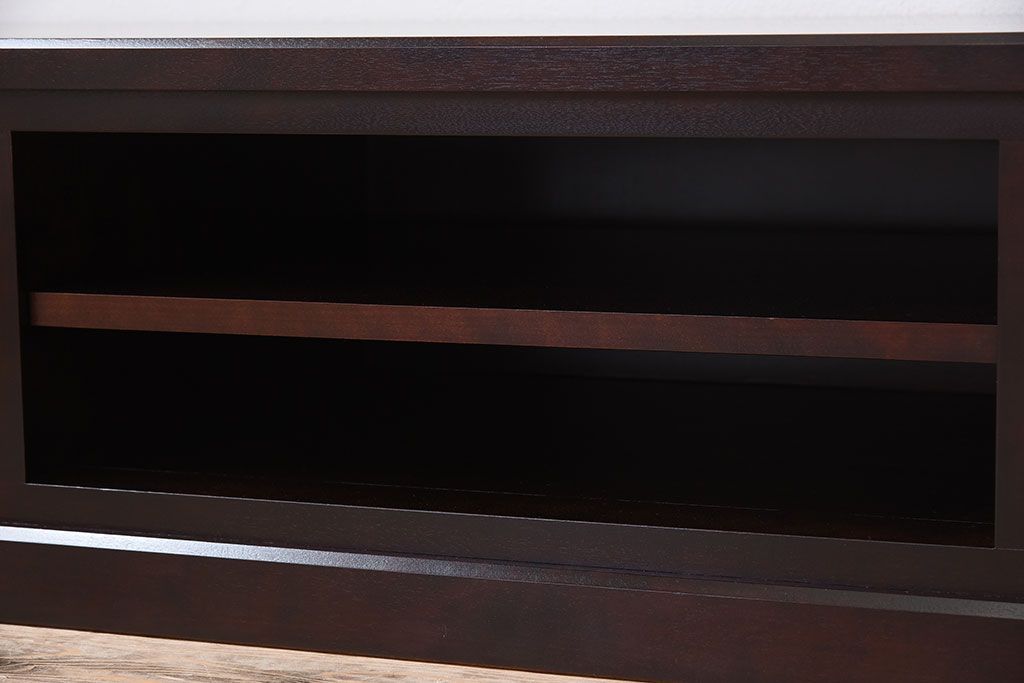 中古　北海道民芸家具　AVキャビネット(テレビボード)