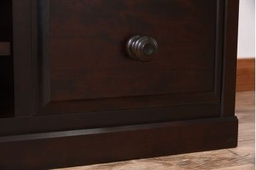 中古　北海道民芸家具　AVキャビネット(テレビボード)