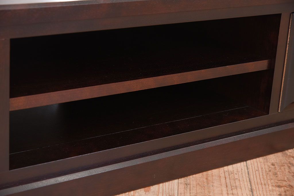 中古　北海道民芸家具　AVキャビネット(テレビボード)