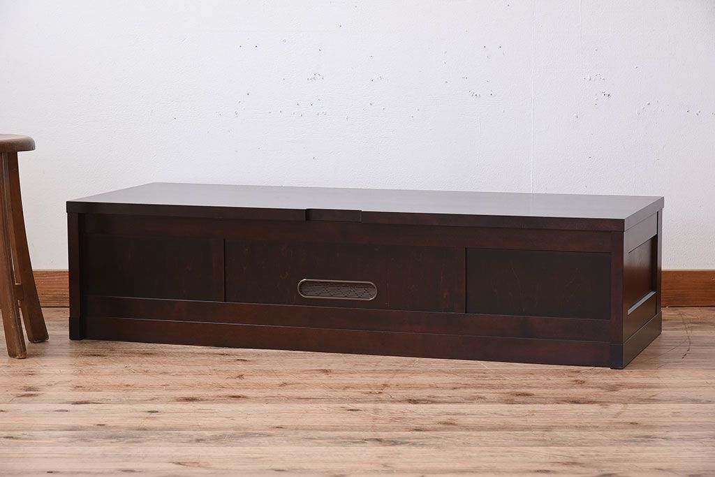 中古　北海道民芸家具　AVキャビネット(テレビボード)