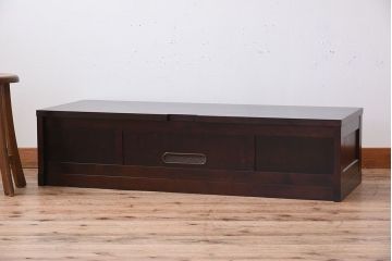 中古　北海道民芸家具　AVキャビネット(テレビボード)