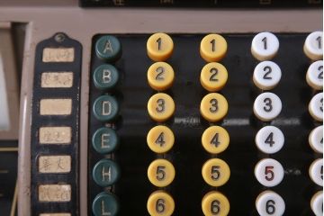 アンティーク雑貨　昭和レトロ!ノスタルジックなアンティークレジスター(1)