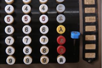 アンティーク雑貨　昭和レトロ!ノスタルジックなアンティークレジスター(1)