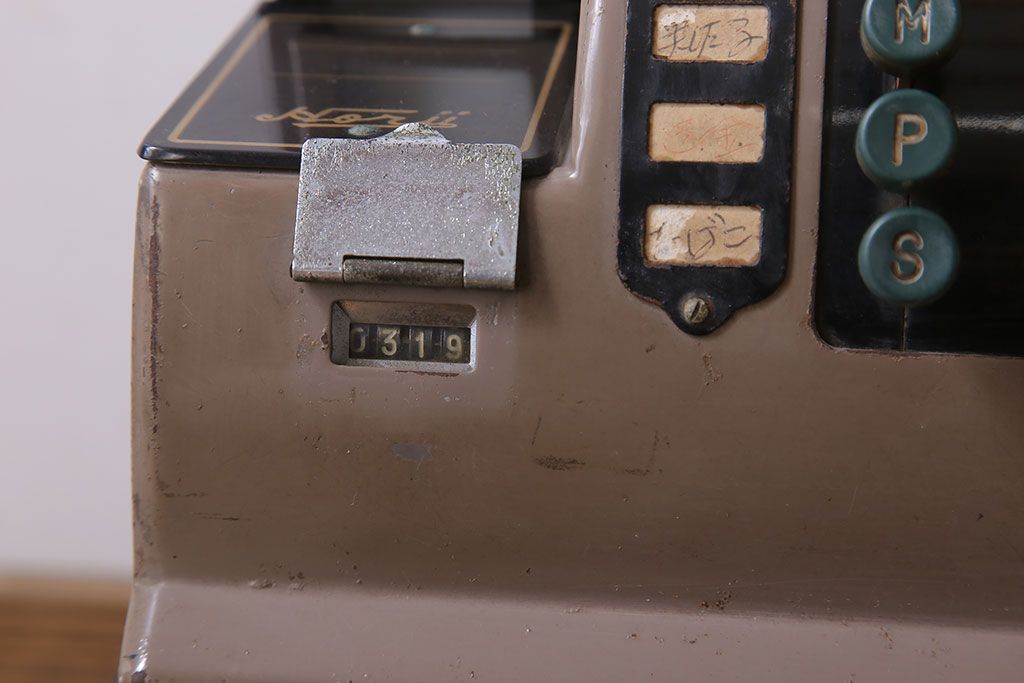 アンティーク雑貨　昭和レトロ!ノスタルジックなアンティークレジスター(1)