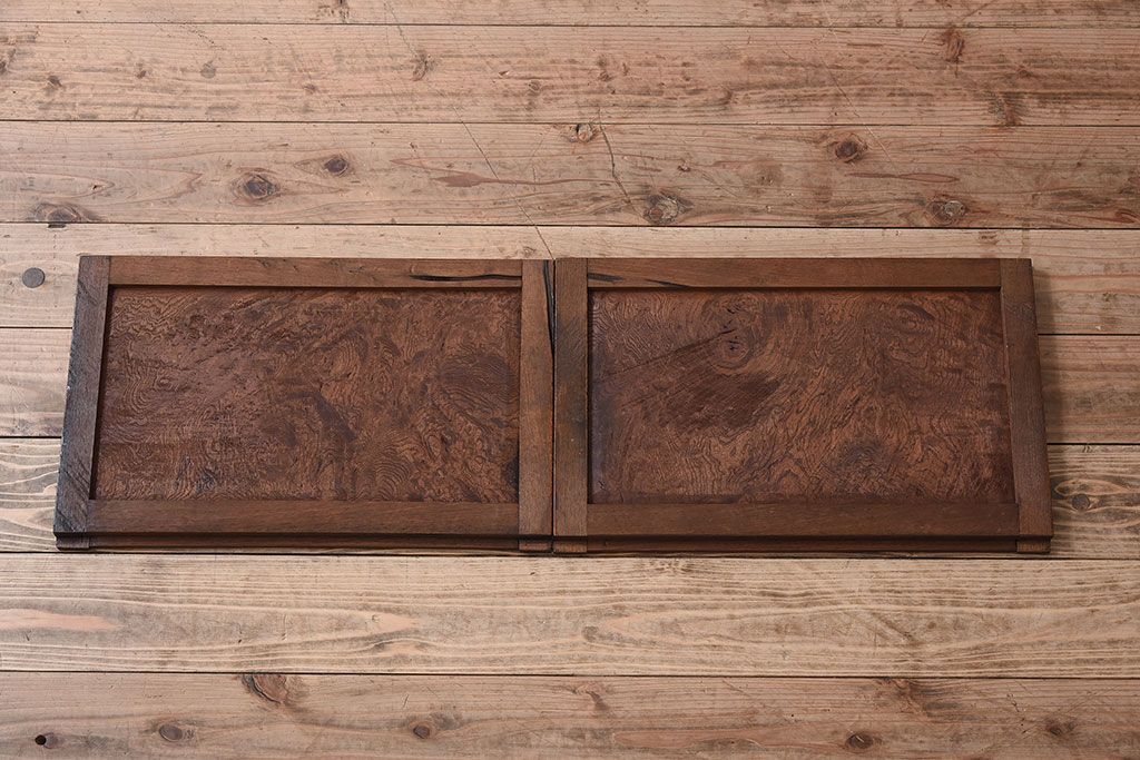 アンティーク家具　古民具・骨董　前面欅材・枠檜材製　明治期の古い時代箪笥サイドボード