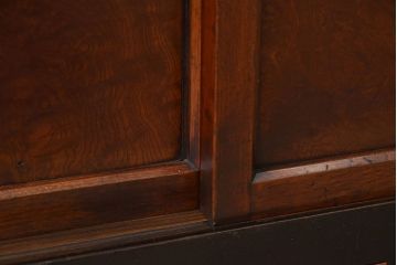 アンティーク家具　古民具・骨董　前面欅材・枠檜材製　明治期の古い時代箪笥サイドボード