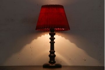 中古美品　松本民芸家具　上品なE型スタンド