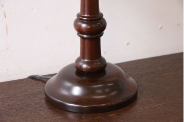 中古美品　松本民芸家具　上品なD型スタンド