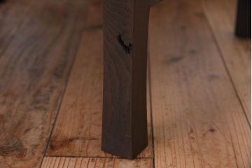 アンティーク家具　栓材製　和製アンティーク　大正昭和期のちゃぶ台(2)