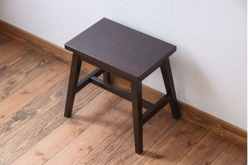 中古美品　松本民芸家具　上品なサイドテーブル(スツール)