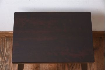 中古美品　松本民芸家具　上品なサイドテーブル(スツール)
