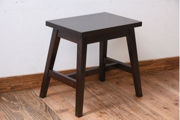 中古美品　松本民芸家具　上品なサイドテーブル(スツール)