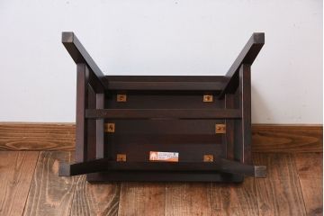 中古美品　松本民芸家具　上品なサイドテーブル(スツール)