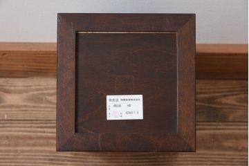 アンティーク雑貨　中古　北海道民芸家具　くず入れ(ゴミ箱)