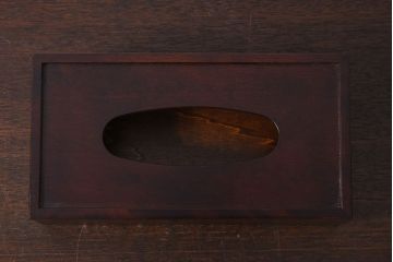 アンティーク雑貨　中古　北海道民芸家具　ティッシュボックス