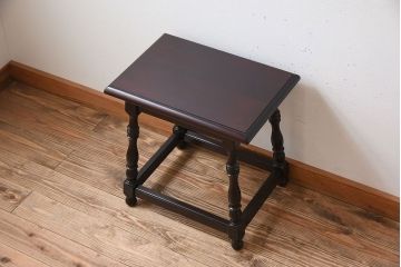 中古美品　松本民芸家具　#25型　スツール・テーブル(サイドテーブル)
