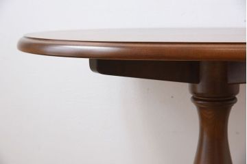 中古　北海道民芸家具　#481　楕円茶卓(サイドテーブル・カフェテーブル)