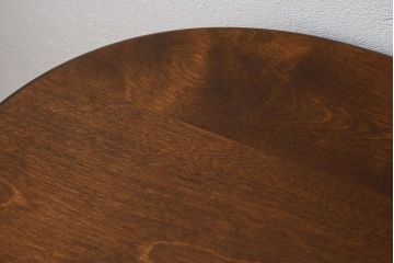 中古　北海道民芸家具　#481　楕円茶卓(サイドテーブル・カフェテーブル)