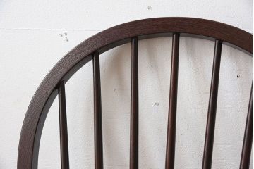 中古美品　松本民芸家具　#72 上品なリーチチェア(ダイニングチェア)(1)