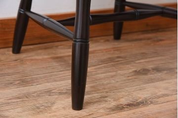 中古美品　松本民芸家具　#72 上品なリーチチェア(ダイニングチェア)(1)