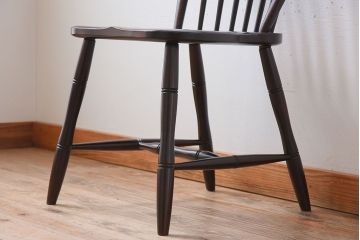 中古美品　松本民芸家具　#72 上品なリーチチェア(ダイニングチェア)(2)