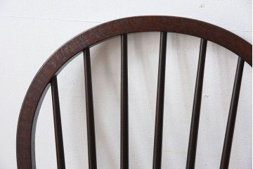 中古美品　松本民芸家具　#72 上品なリーチチェア(ダイニングチェア)(2)